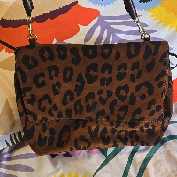 Clare V. Helene Leopard Print Bag - Picture 12 of 12